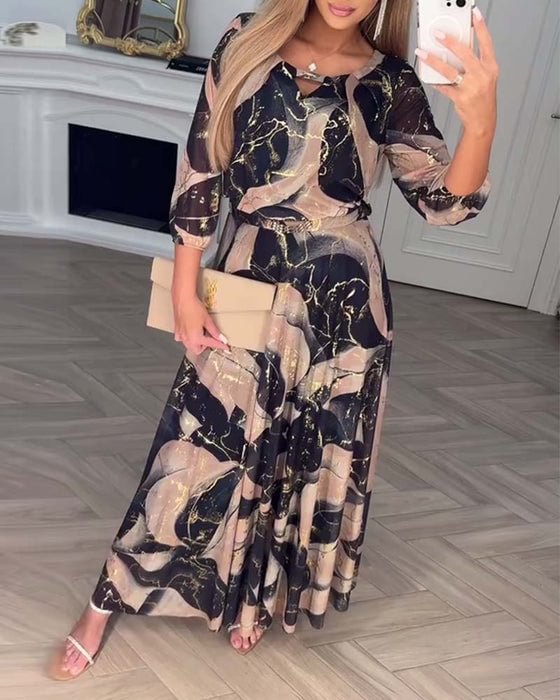 Zofia | Elegancka sukienka z szyfonu