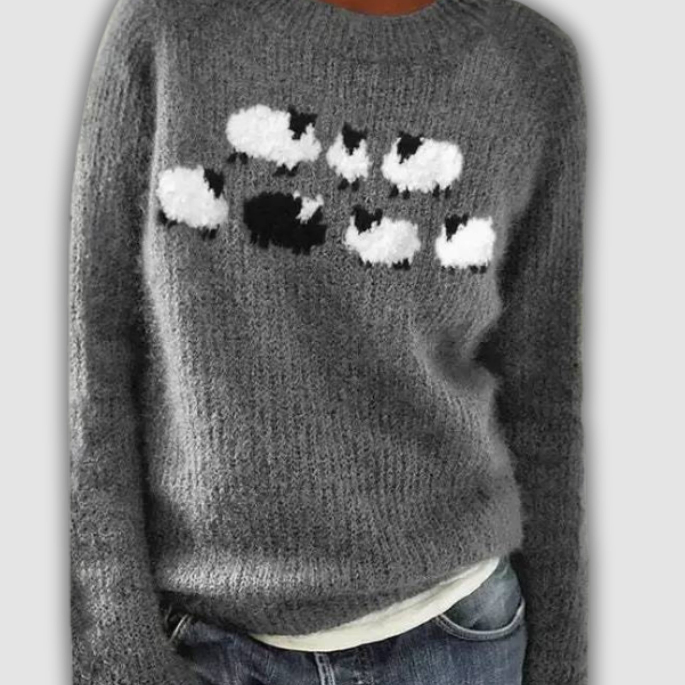 Melissa - Wygodny Retro Sweter