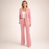 Vanessa™ | Elegancki komplet garniturowy z rozszerzanymi spodniami