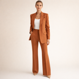 Vanessa™ | Elegancki komplet garniturowy z rozszerzanymi spodniami