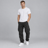 Krzysztof – Spodnie cargo oversized z kieszeniami | Vento Moda