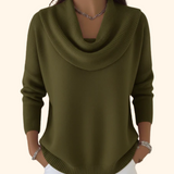 Amelia | Sweter z Kołnierzem