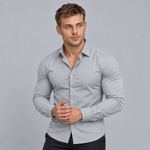 Szymon – Koszula slim fit z elastycznego materiału | Vento Moda