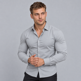 Szymon – Koszula slim fit z elastycznego materiału | Vento Moda