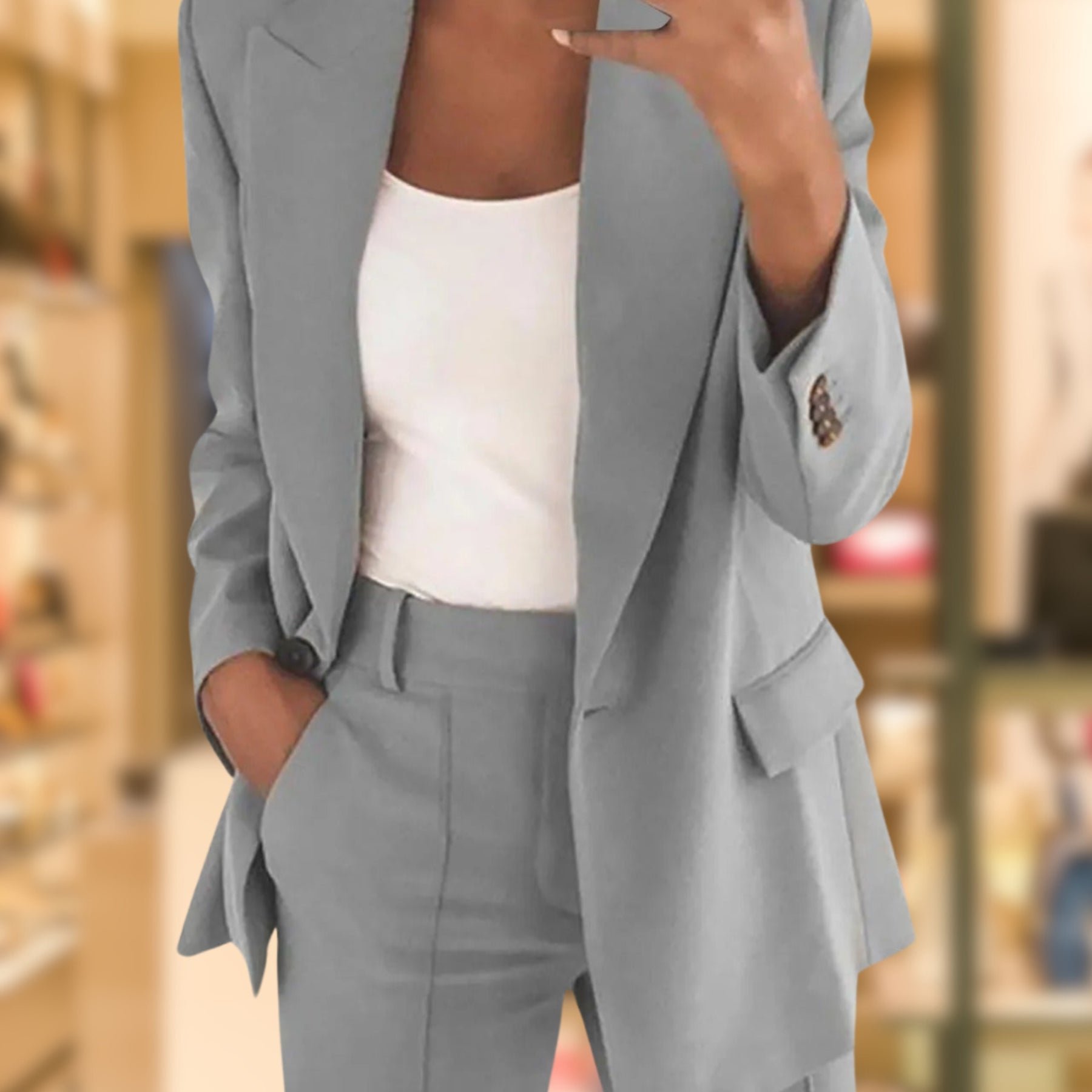 Scarlett™ - Elegancki Żakiet Slim