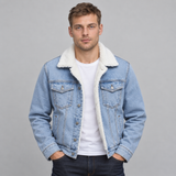 Bartosz – Ocieplana kurtka jeansowa męska | Vento Moda