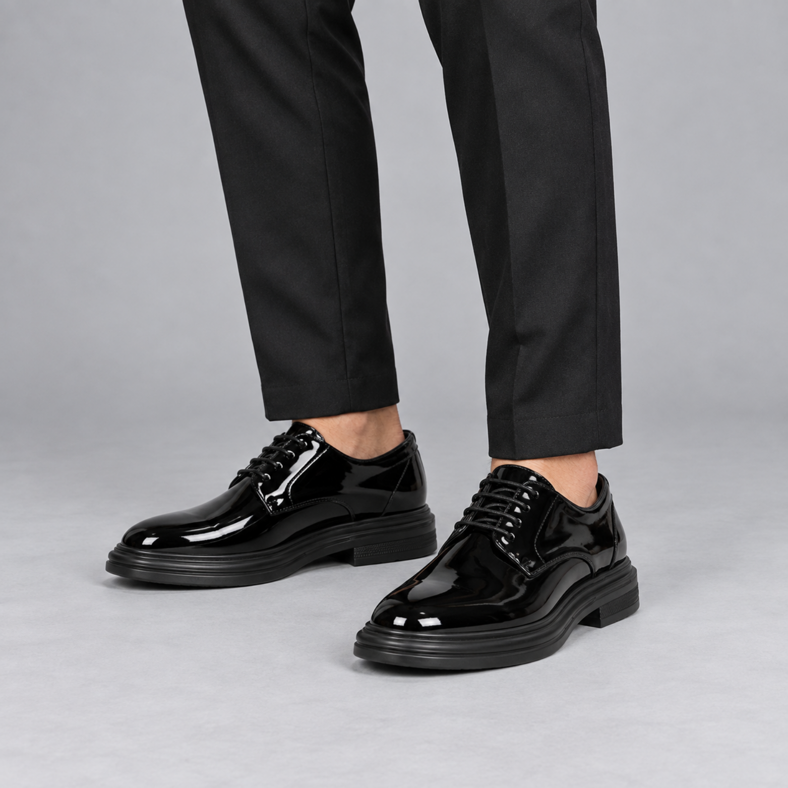 Leon – Buty derby męskie na formalne okazje | Vento Moda