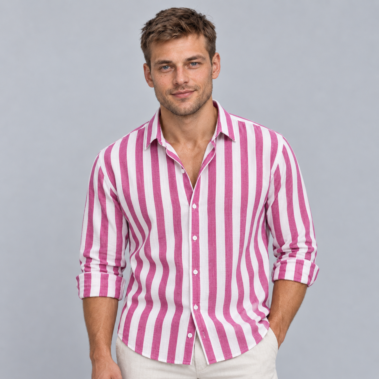 Rafał – Koszula button-down na co dzień i do pracy | Vento Moda