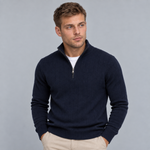 Filip – Sweter męski z półzamkiem | Vento Moda
