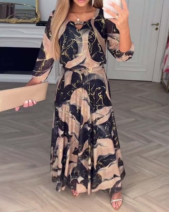 Zofia | Elegancka sukienka z szyfonu