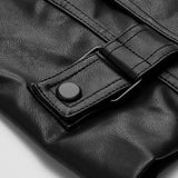 Valeska | Oversize Kurtka Skórzana o Nowoczesnym Kroju