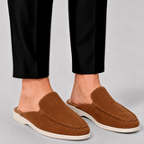 Norbert | Męskie Loafery Mule z Otwartą Piętą