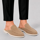 Norbert | Męskie Loafery Mule z Otwartą Piętą