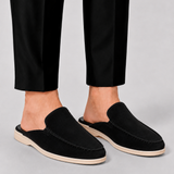 Norbert | Męskie Loafery Mule z Otwartą Piętą