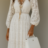 Zofia | Sukienka Maxi Boho w Kwiatowy Print