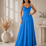 Anaïs | Sukienka maxi bez ramiączek o eleganckim romantycznym kroju