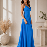 Anaïs | Sukienka maxi bez ramiączek o eleganckim romantycznym kroju