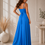 Anaïs | Sukienka maxi bez ramiączek o eleganckim romantycznym kroju