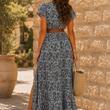 Sybella | Zwiewna maxi sukienka boho