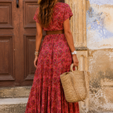 Sybella | Zwiewna maxi sukienka boho