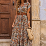 Sybella | Zwiewna maxi sukienka boho