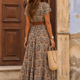 Sybella | Zwiewna maxi sukienka boho
