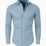 Koszula Męska z Długim Rękawem | Elegancki Fason Slim Fit | Idealna do Stylizacji Biznesowych