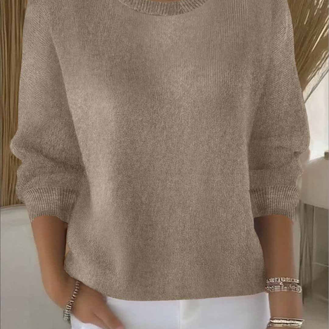 Teresa | MIĘKKI SWETER Z WEŁNIANEJ MIESZANKI