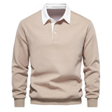Bluza Męska Polo z Kołnierzykiem | Dzianina Bawełniana | Styl Casual Smart