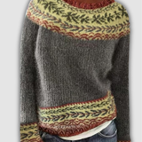 Amber - Przytulny Retro Sweter