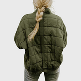 Monica | Ciepły Płaszcz w Oversize'owym Kroju