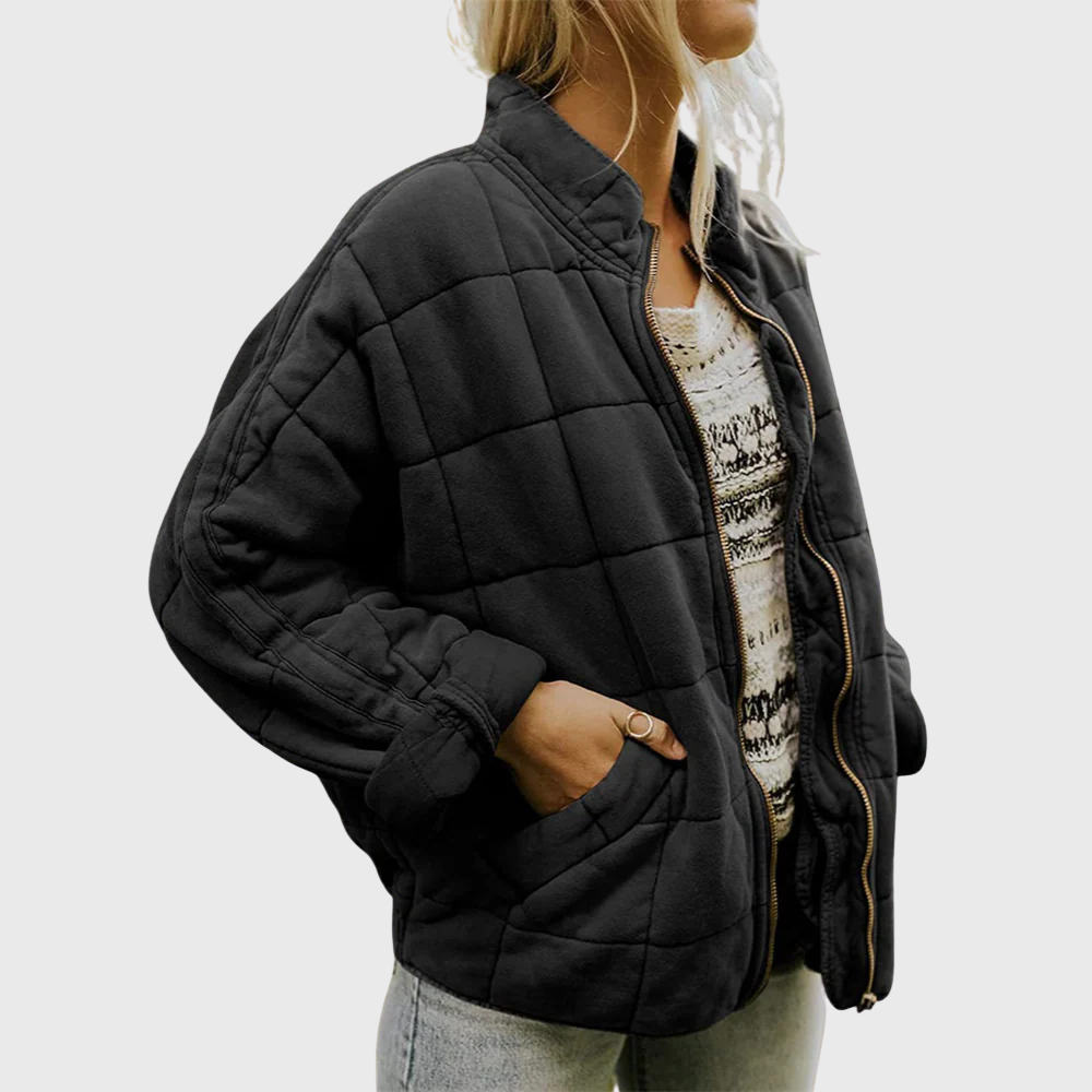 Monica | Ciepły Płaszcz w Oversize'owym Kroju