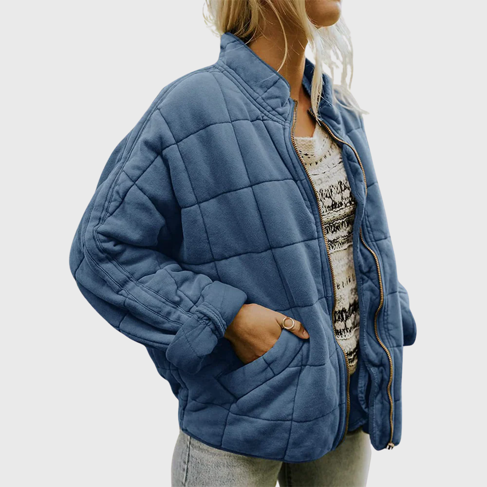 Monica | Ciepły Płaszcz w Oversize'owym Kroju