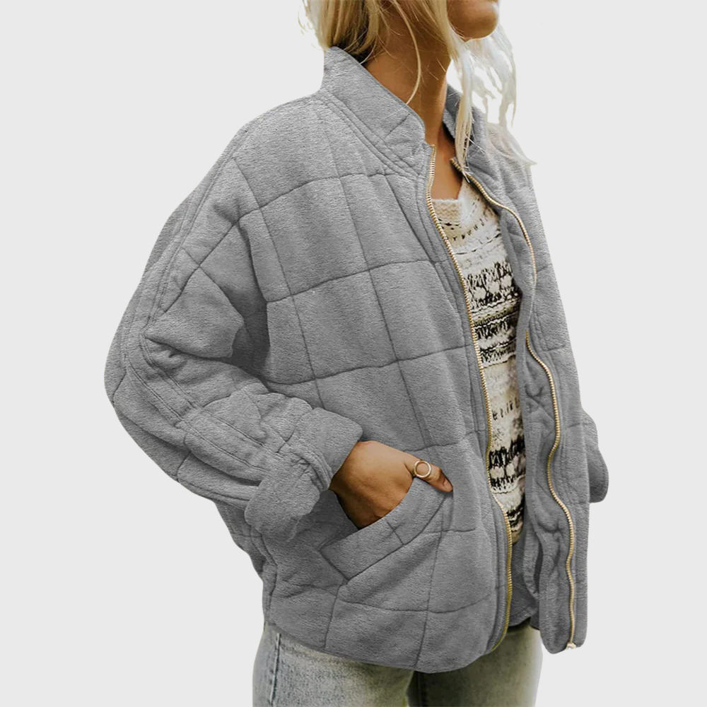 Monica | Ciepły Płaszcz w Oversize'owym Kroju