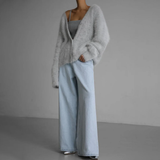 Luna - Kardigan z Kaszmiru Elegancki