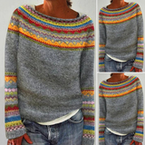 Maja | Retro Wełniany Sweter