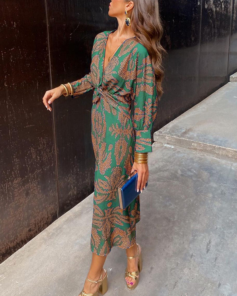 Mirella | Zwiewna Sukienka Maxi Boho