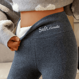 SoftClouds™ Legginsy - Wygodne Zimowe Spodnie z Ciepłą Podszewką