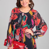 Kymora – Nowoczesna sukienka mini w kwiaty