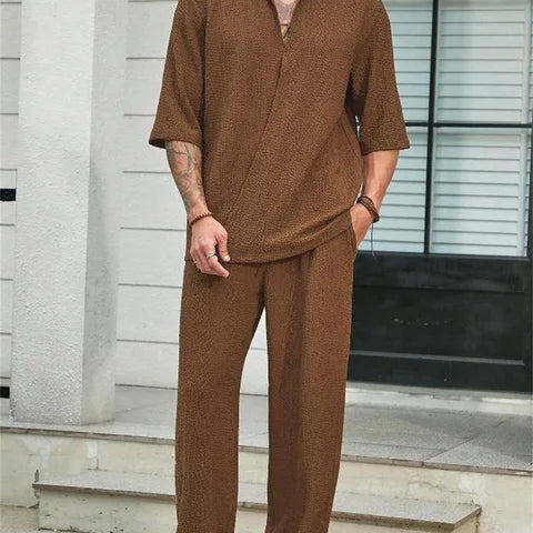 Elvren | Męski zestaw casualowy z nowoczesnym designem