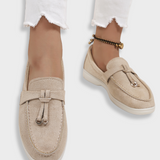 Manuela | Eleganckie loafersy z zamszu