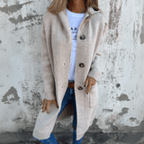 Karin | Elegancka długa damska kamizelka